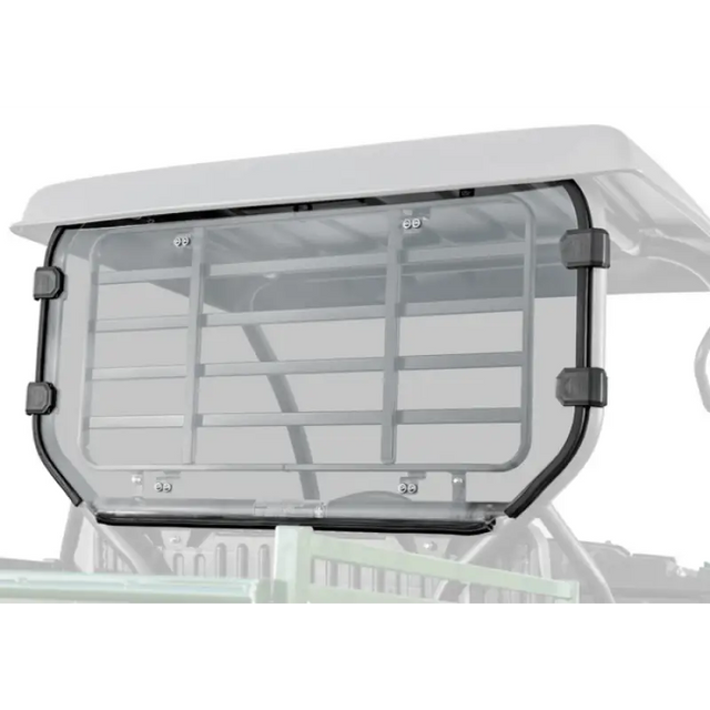 REAR WINDSCREEN POLYCARBONATE KAWASAKI MULE SX UTV, WINDSHIELDUtv sxs windscreensMud Hawgz Uk