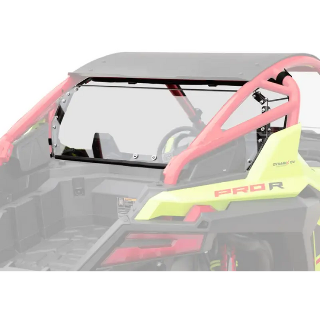 REAR WINDSCREEN POLYCARBONATE POLARIS PRO R 22 - 24 UTV, WINDSHIELDUtv sxs windscreensMud Hawgz Uk