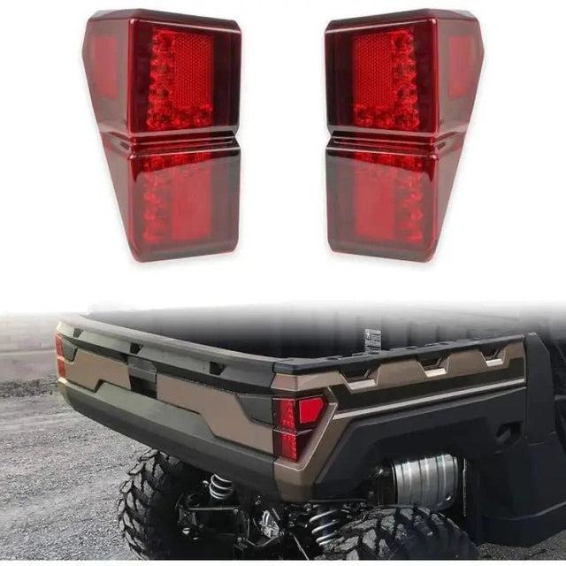 RED LED TAIL LIGHTS REAR BRAKE STOP LIGHTS POLARIS 18 - 24 RANGER 1000Vehicle Parts & Accessories:ATV, Side - by - Side & UTV Parts & Accessories:Steering & Suspension:A - Arms & SwingarmsMud Hawgz Uk