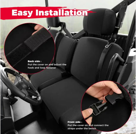 Seat Over Cover - Canvas - Can Am Defender - 800/1000 2016 - Driver Seat Over Cover