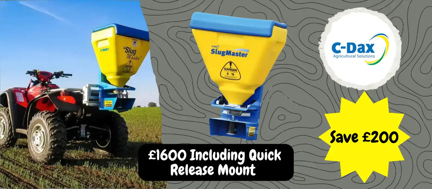 Slug pellet applicator.