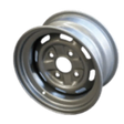 Steel Rim | Silver | 12x6 | 4/110 PCD | offset + 15 | Front - Standard Atv Rims