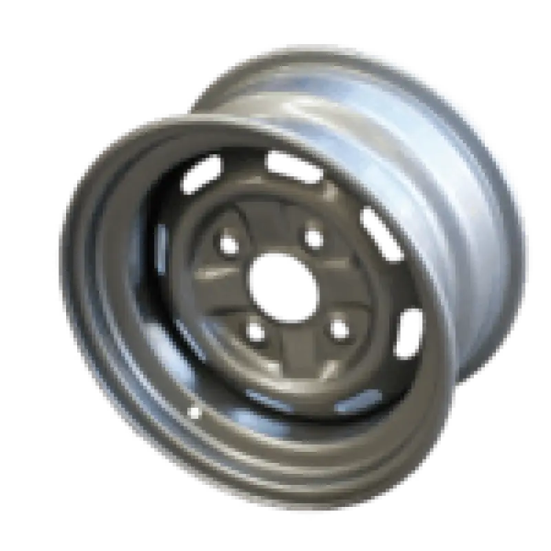 Steel Rim | Silver | 12x6 | 4/110 PCD | offset + 15 | Front - Standard Atv Rims