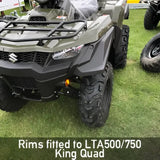 Steel Rim | Silver | 12x6 | 4/110 PCD | offset + 15 | Front - Standard Atv Rims