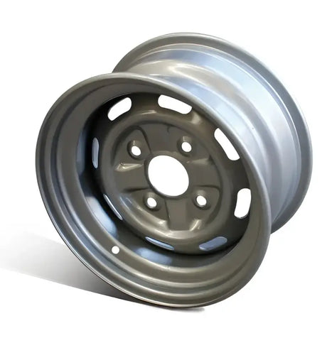 Steel Rim | Silver | 12x7.5 | 4/110 PCD | offset -21| Rear - Standard Atv Rims