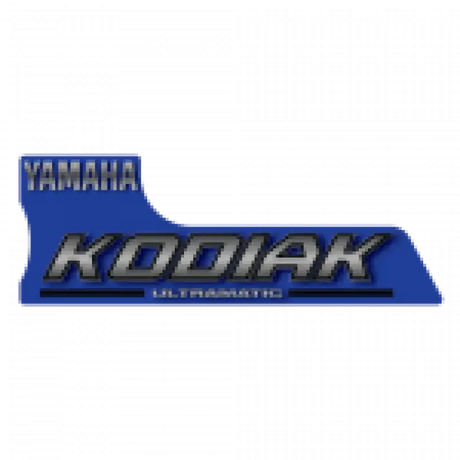 Sticker | Yamaha | Kodiak 400/450 Ultramatic | L/H Tank | BlueVehicle Parts & Accessories:ATV, Side - by - Side & UTV Parts & Accessories:Body & Frame:Body Parts, Doors & Fenders:FendersMud Hawgz Uk