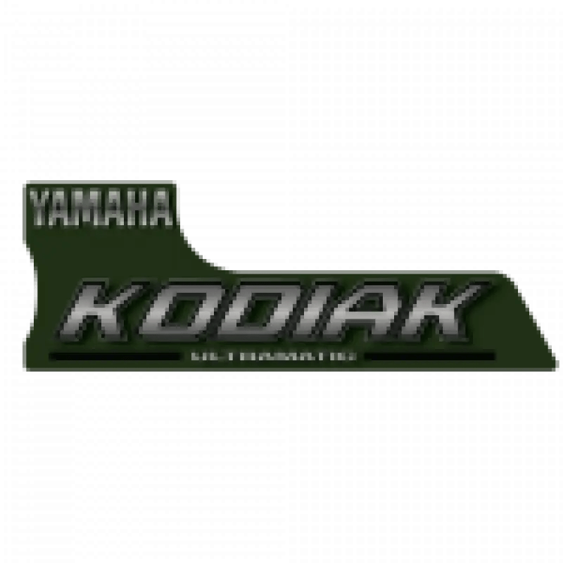 Sticker | Yamaha | Kodiak 400/450 Ultramatic | L/H Tank | GreenVehicle Parts & Accessories:ATV, Side - by - Side & UTV Parts & Accessories:Body & Frame:Body Parts, Doors & Fenders:FendersMud Hawgz Uk