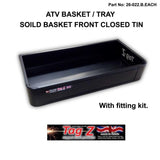 ATV STEEL CARGO RACK / SOLID BASKET, SIZE: 91x44x16cm TAG-Z, WITH FITTING KIT