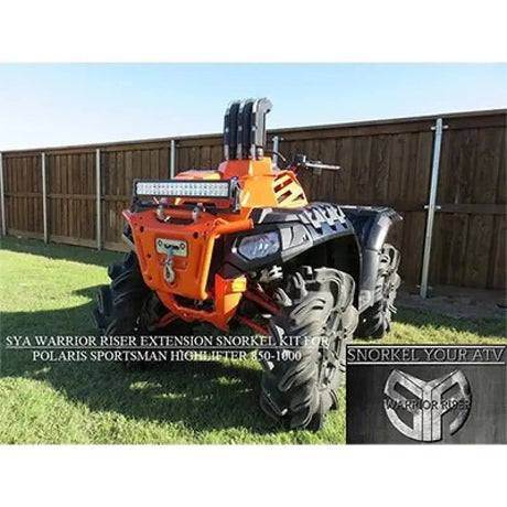 SYA Warrior Riser Extension kit for Polaris Sportsman 850 - 1000 High Lifter EditionAtv snorkel KitMud Hawgz Uk