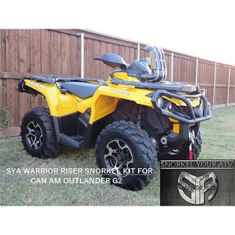 SYA Warrior Riser Snorkel kit for Can - Am Outlander G2 450/570/680/850/1000 Max 13 - 23Vehicle Parts & Accessories:ATV, Side - by - Side & UTV Parts & Accessories:Steering & Suspension:A - Arms & SwingarmsMud Hawgz Uk