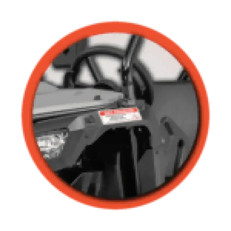 Theft Deterrent Sticker iTrac 100mm x 40mmVehicle Parts & Accessories:ATV, Side - by - Side & UTV Parts & Accessories:Steering & Suspension:A - Arms & SwingarmsMud Hawgz Uk