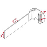 UNIVERSAL WINDSHIELD CLAMP KIT, WINDSCREEN, DIYUtv sxs windscreensMud Hawgz Uk