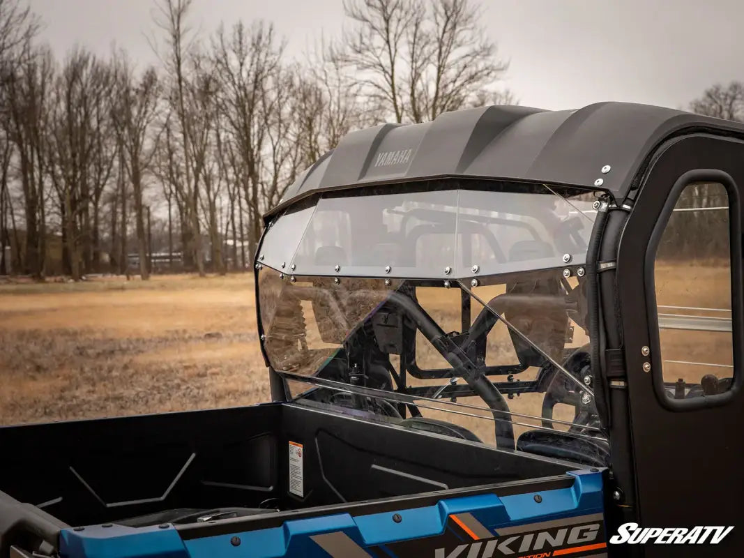 YAMAHA VIKING VI UTV REAR WINDSHIELD POLYCARBONATE SuperAtv - WINDSCREEN POLYCARBONATE UTV SXS