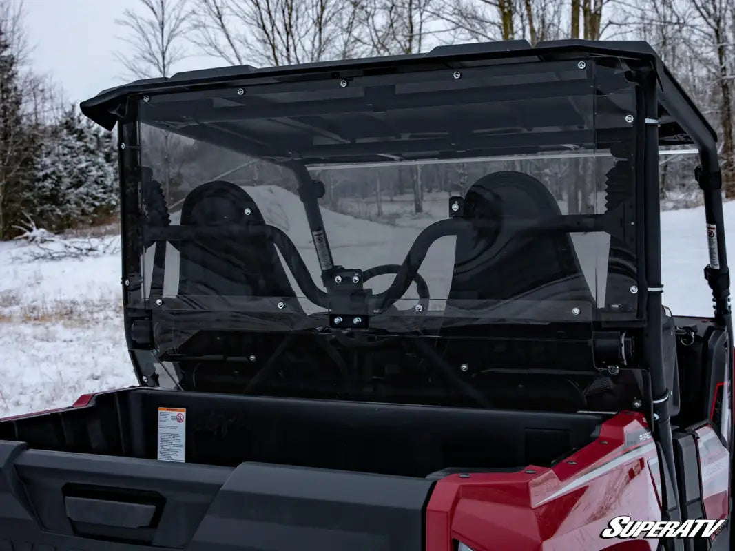 YAMAHA WOLVERINE UTV REAR WINDSHIELD POLYCARBONATE SuperAtv - WINDSCREEN POLYCARBONATE UTV SXS